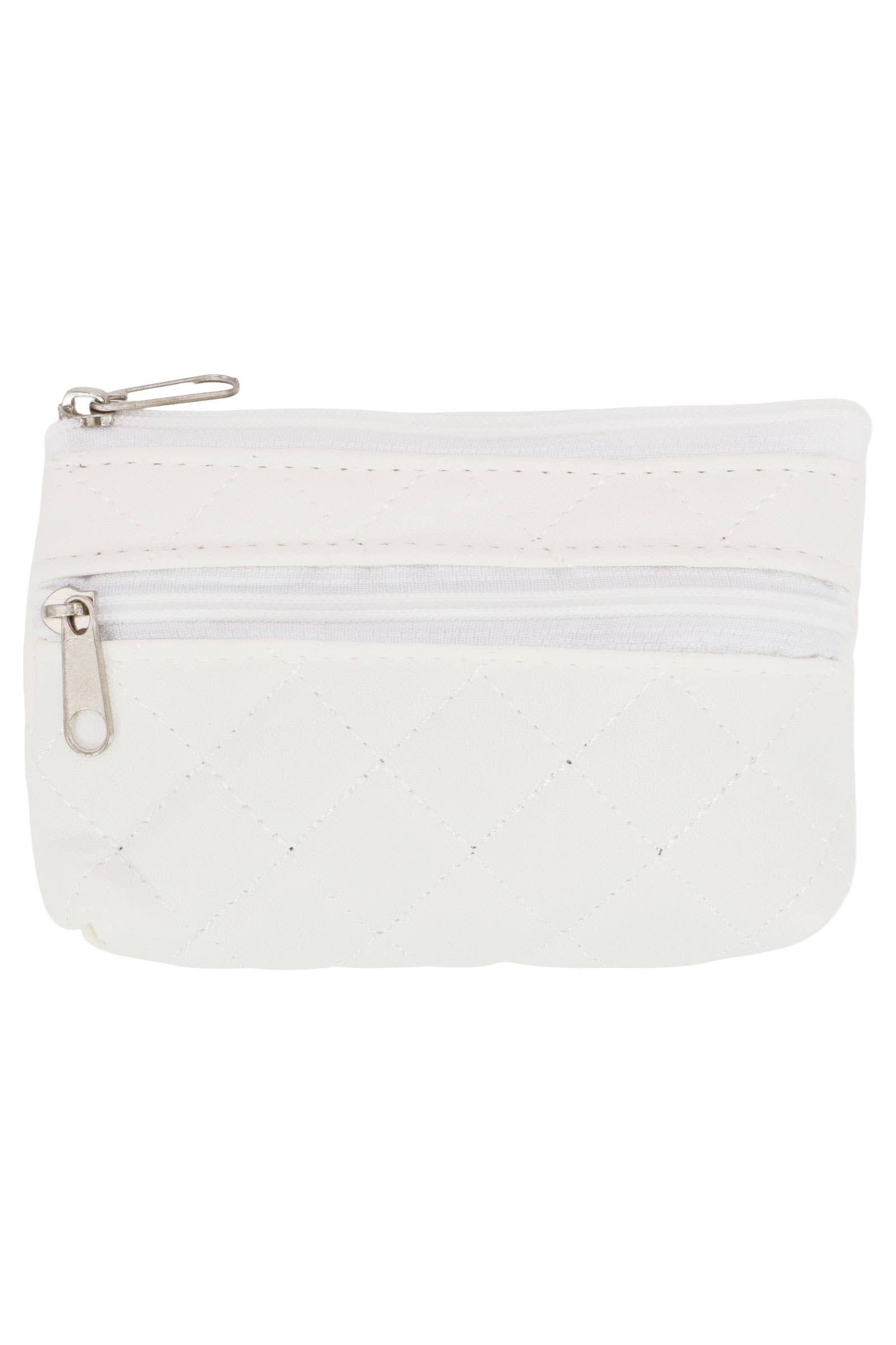 ASSORTI Porte-monnaie matelassé à double fermeture éclair en vente sur Faire11