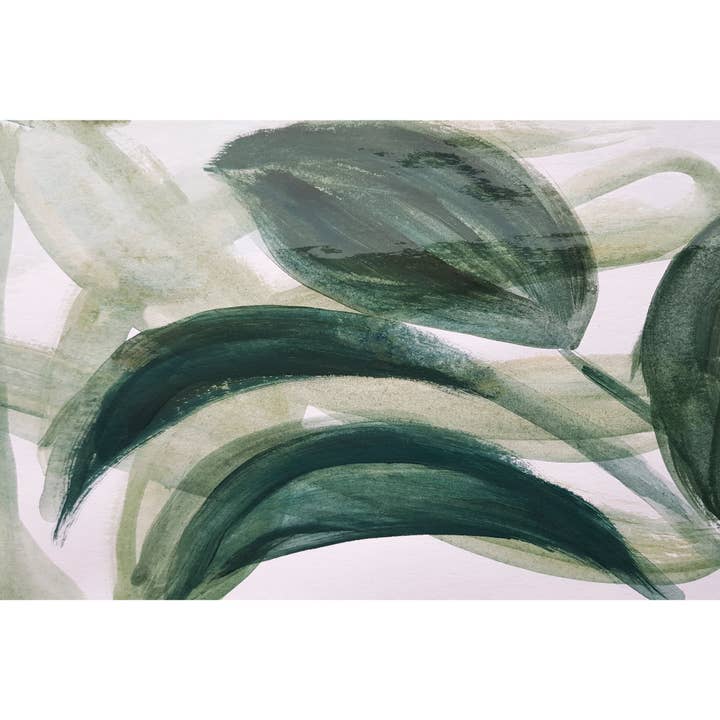 Leinwandbild - Art Leaves für den Großhandel von Queence