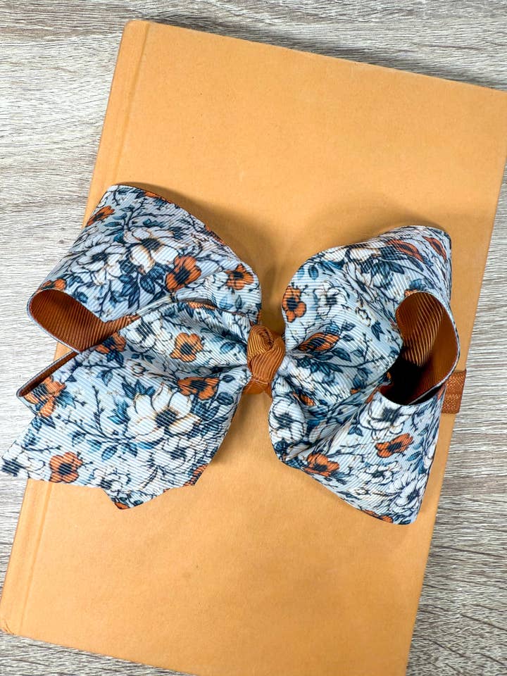 Autumn Whisper Double Layer Bow Headband: Fall 2025 for wholesale by The Hair Bow Company