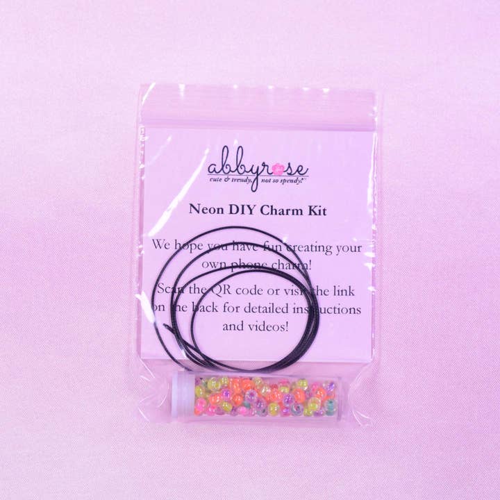 Neon Charm Kit for wholesale by abbyrose