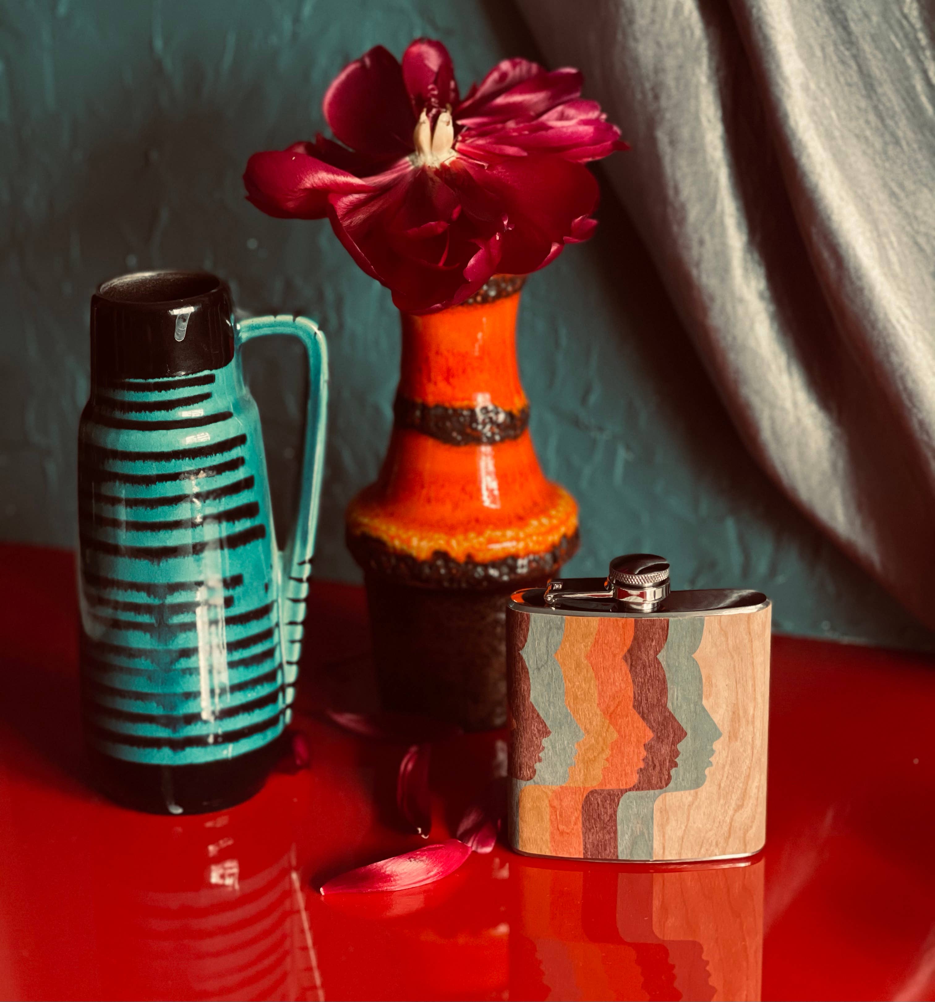 Spitfire Girl - Vendita all'ingrosso Fiaschette - Fiaschetta di legno da 6oz anni '701