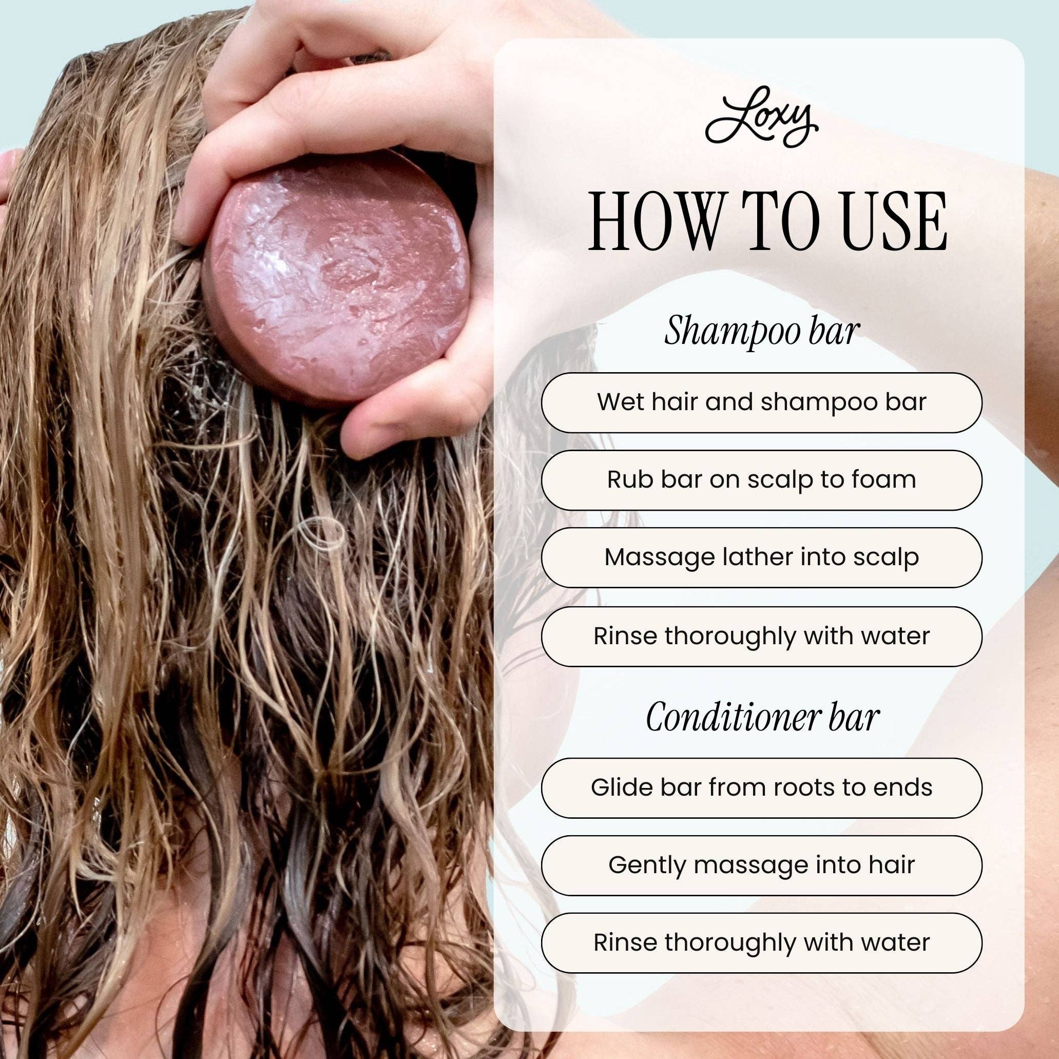 Loxy - Wholesale Hair Conditioner - RELAX: Conditioner Bar for dry, frizzy or curly hair with Argan Oil & Colloidal Oatmeal4