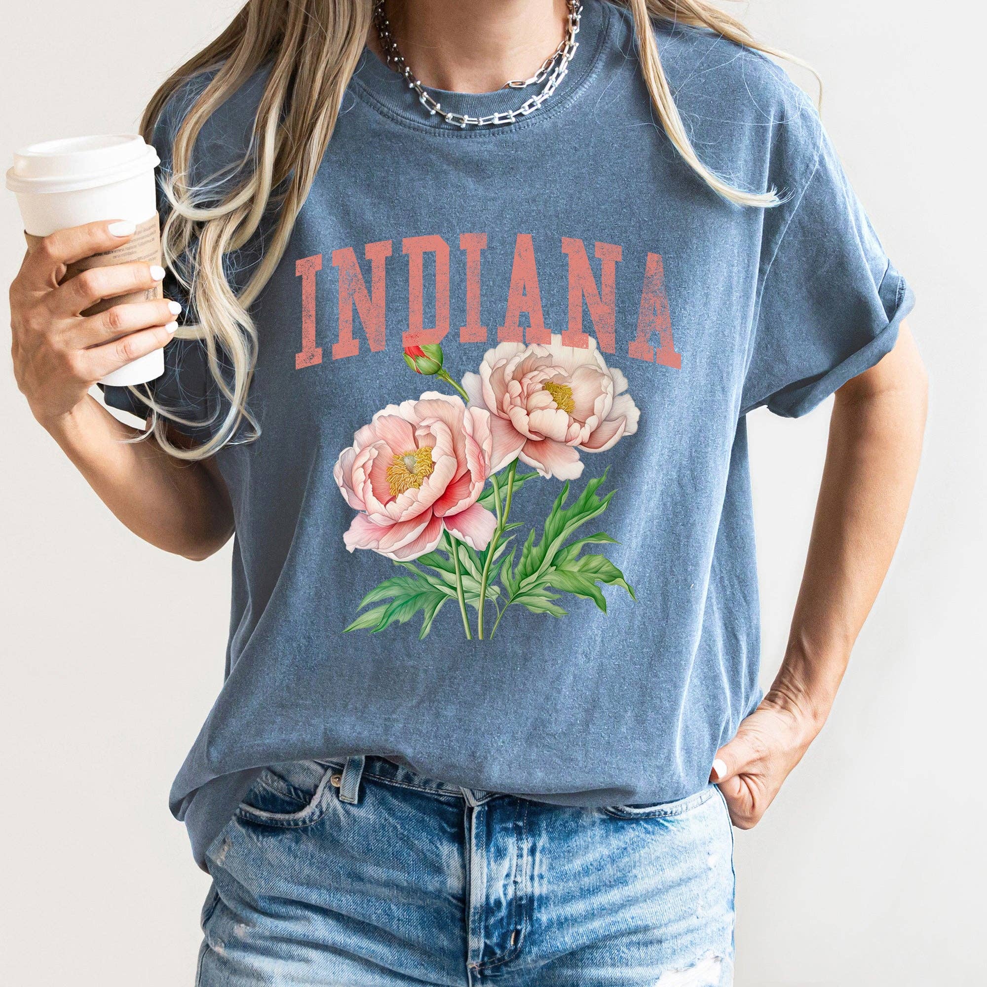 Refinery Number One LLC - Wholesale T-Shirt (Graphic) - Women's - Indiana State Flower T-shirt6