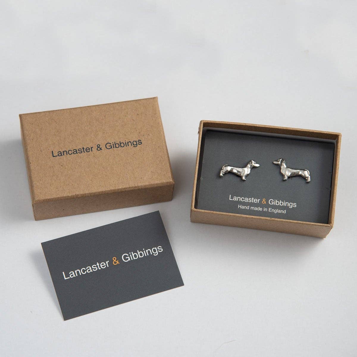 Lancaster and Gibbings – wholesale Cufflinks – Dachshund Cufflinks3