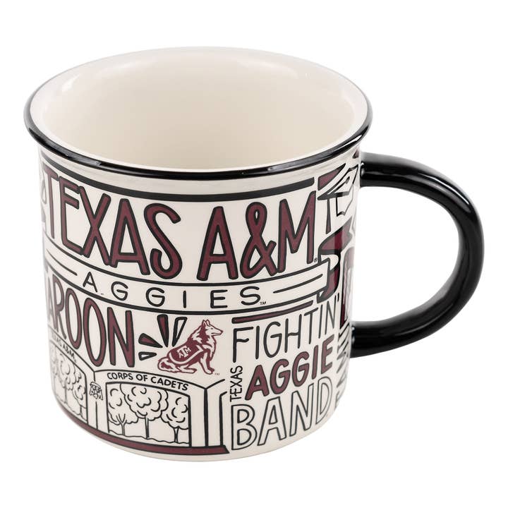 Glory Haus - Wholesale Coffee Mug - Texas A&M Collage Campfire Mug