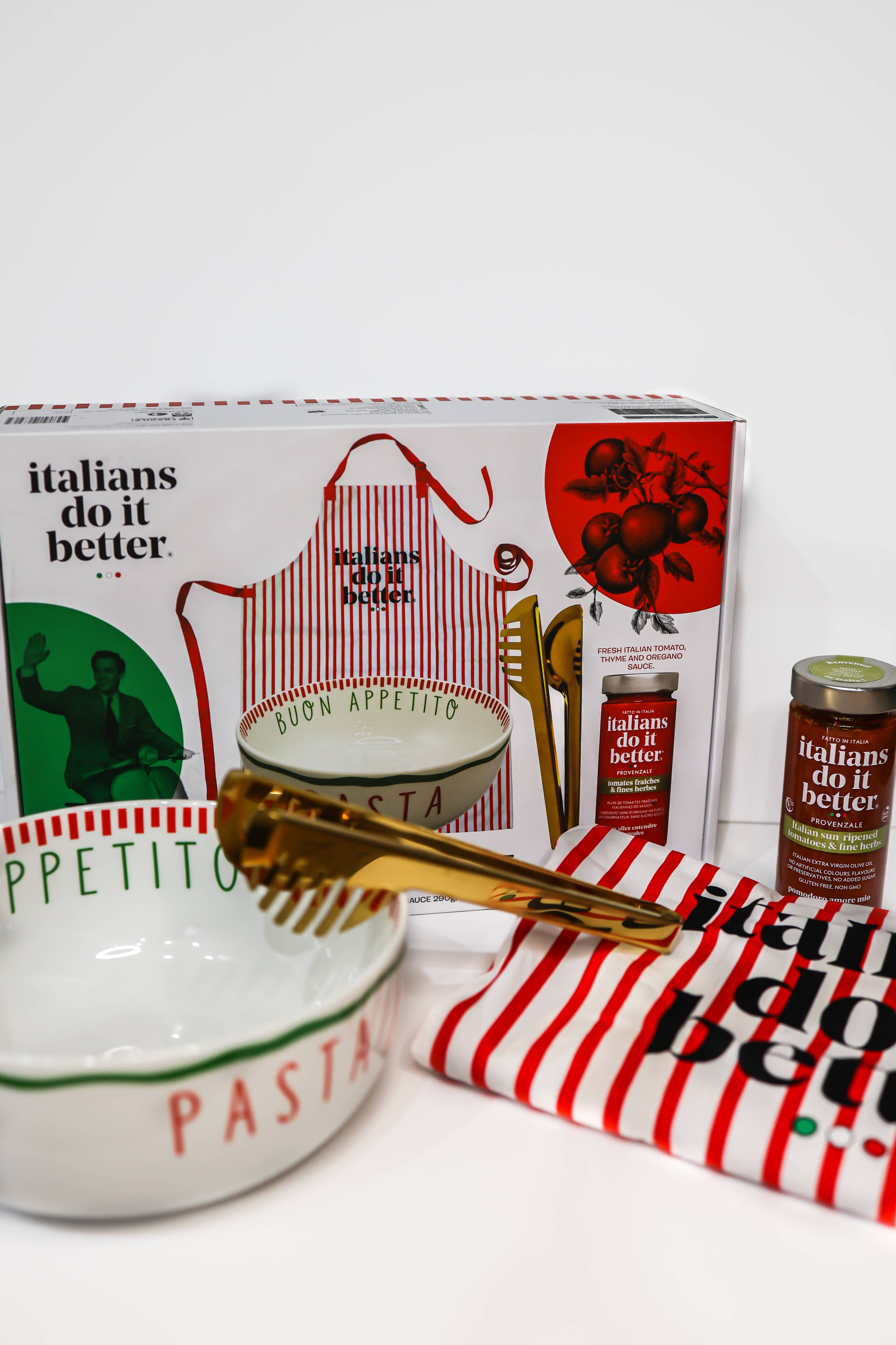 Grill Society - Wholesale Bowl - Italians Do It Better Pasta Bowl Set3