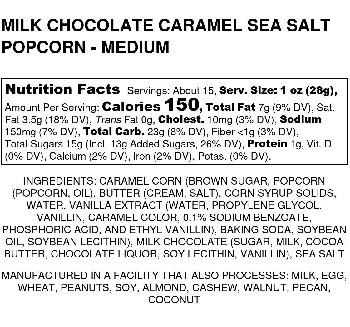 Bedford Candies - Wholesale Popcorn - Milk Caramel Sea Salt Gourmet Popcorn3