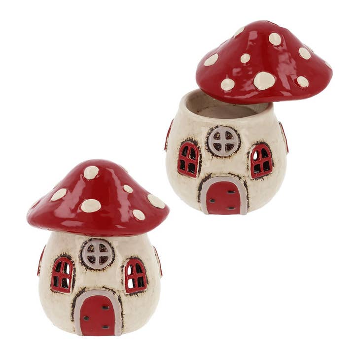 Joe Davies - Wholesale Oil Warmer - Village Pottery Toadstool House Warmer