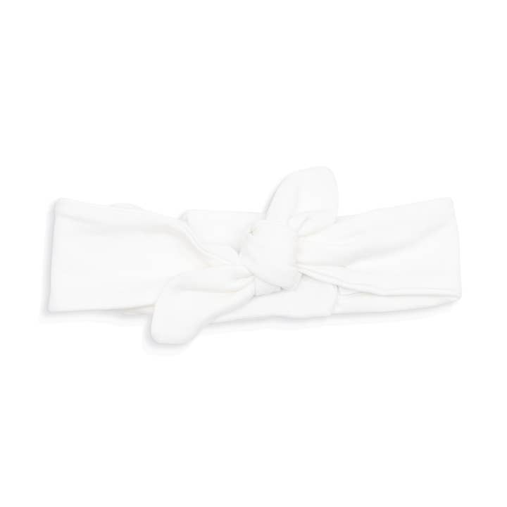 Baby Bloom Organics - Wholesale Haarband - Baby - Pima Baby hoofdband wit0