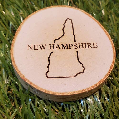 New Hampshire Shape Magnet for wholesale by Abnormal Creations