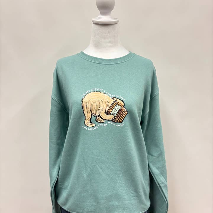 A Day Without a Friend Crewneck for wholesale by Pippa & Ky