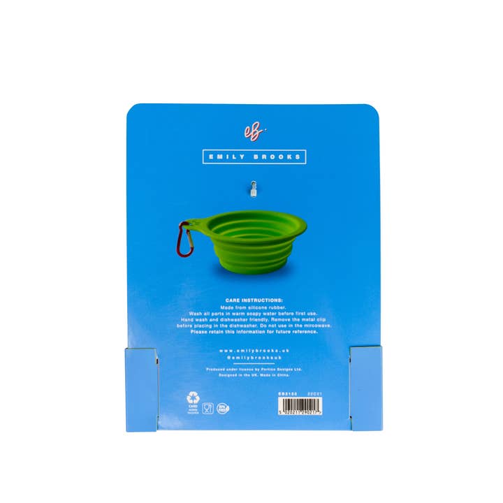 Portico Designs - Wholesale Pet Bowl - Cat/Dog - Emily Brooks Collapsible dog bowl1