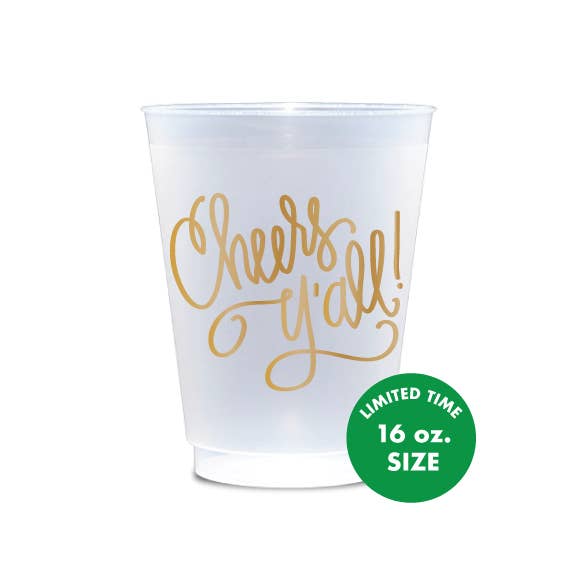 Natalie Chang - Wholesale Disposable Cup - Cheers Y'all | Cups & Napkins (ALL)3