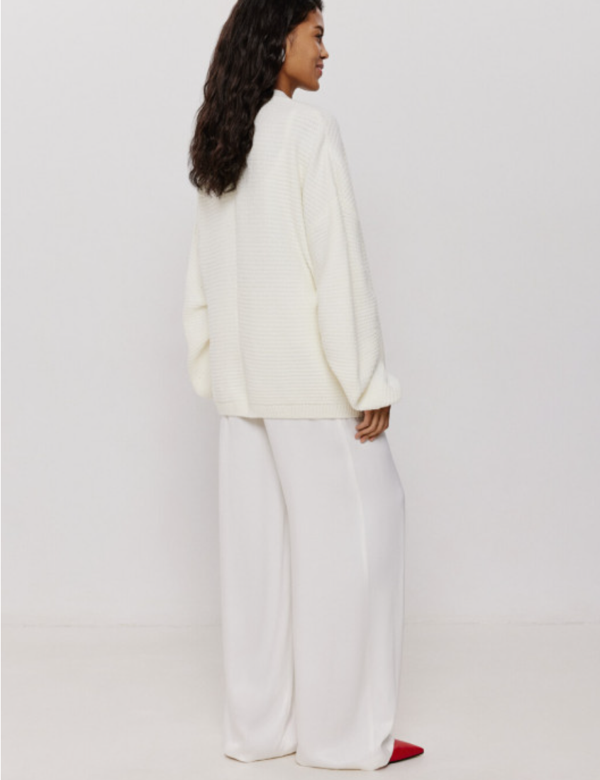 Nenya Fashion Limited – Großhandel Strickjacke – Damen – Oversized Cardigan Ruby für Damen aus strukturiertem Stoff9