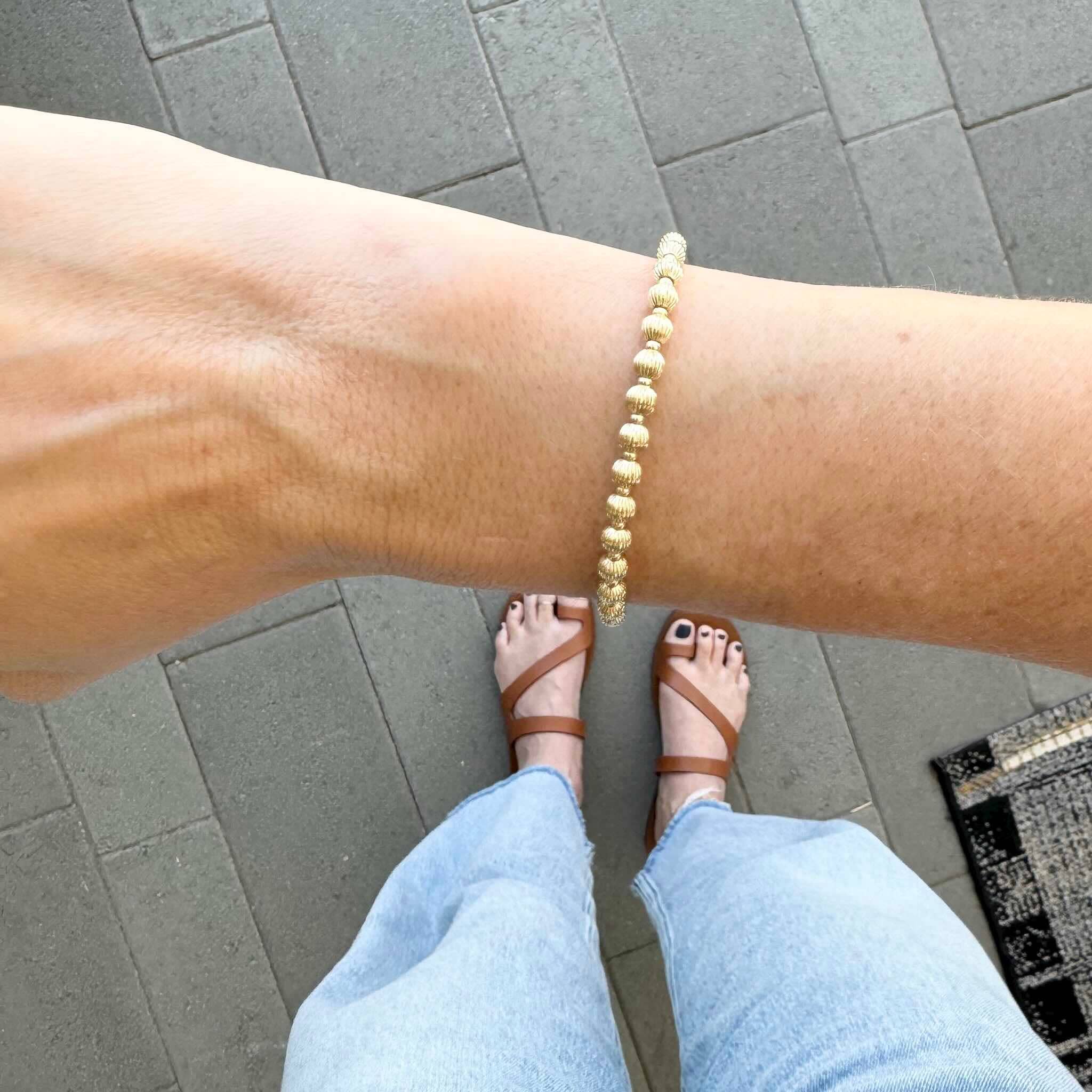 Hayden B. Jewelry - Wholesale Beaded Bracelet - Ribbed Bead Bracelet2