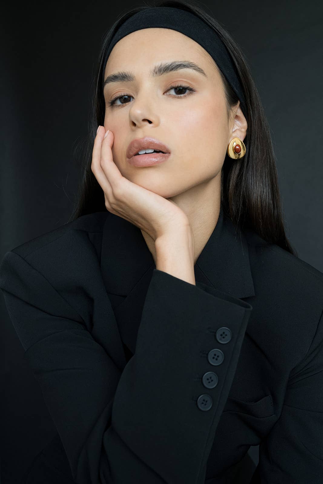 Mod + Jo - Wholesale Dangle Earrings - Hunter Statement Studs2