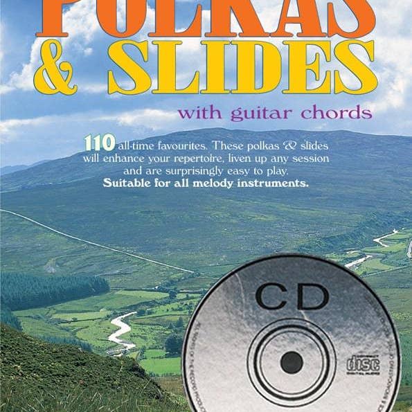 110 Irelands Polkas et Slides Livre | Édition CD pour la vente par James Trading Group INC