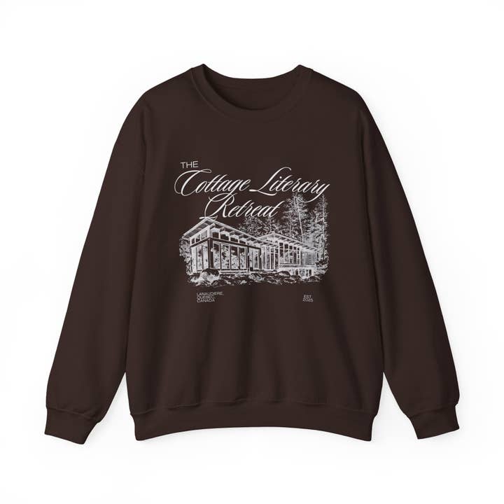 Shadowbound Spines LLC - Wholesale Graphic Sweatshirt - Women's - Heated Rivalry The Cottage Retreat Sweatshirt