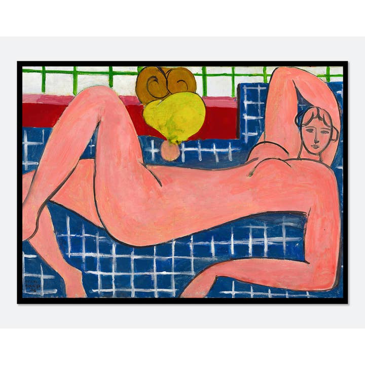 Henri Matisse Large Reclining Body Poster Art Print S274 for wholesale by Sugar & Canvas