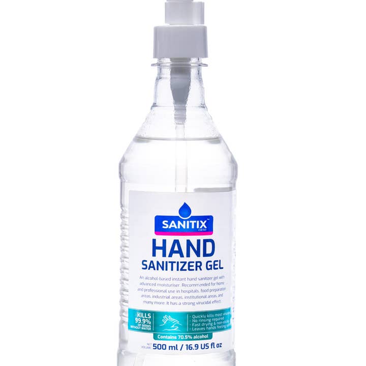 Sanitix Care – wholesale Hand sanitiser – Hand Sanitizer Gel 500 ml / 16.9 US fl oz