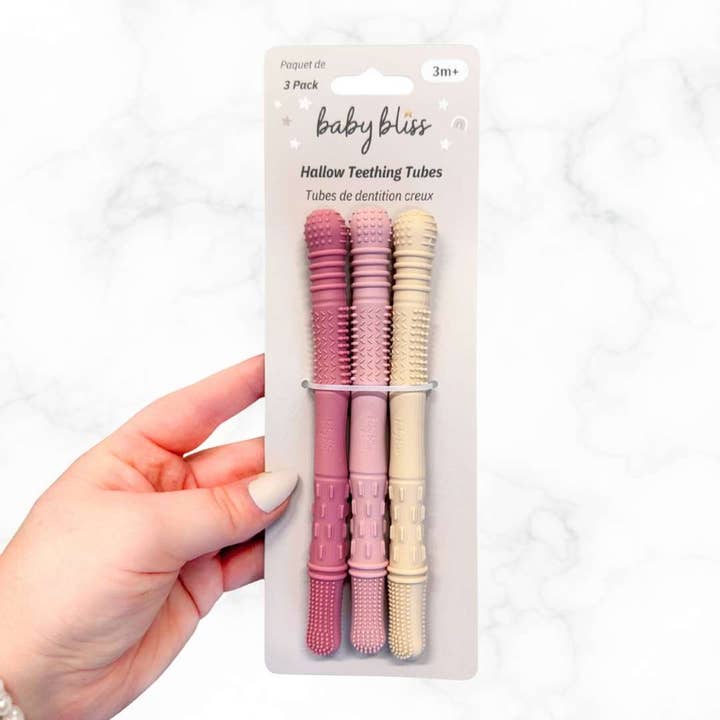 Tubes de dentition Hallow pour la vente par Baby Bliss