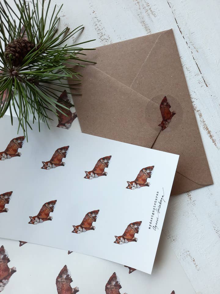 Fox Transparent Sticker Set for wholesale by MyDesignPictures