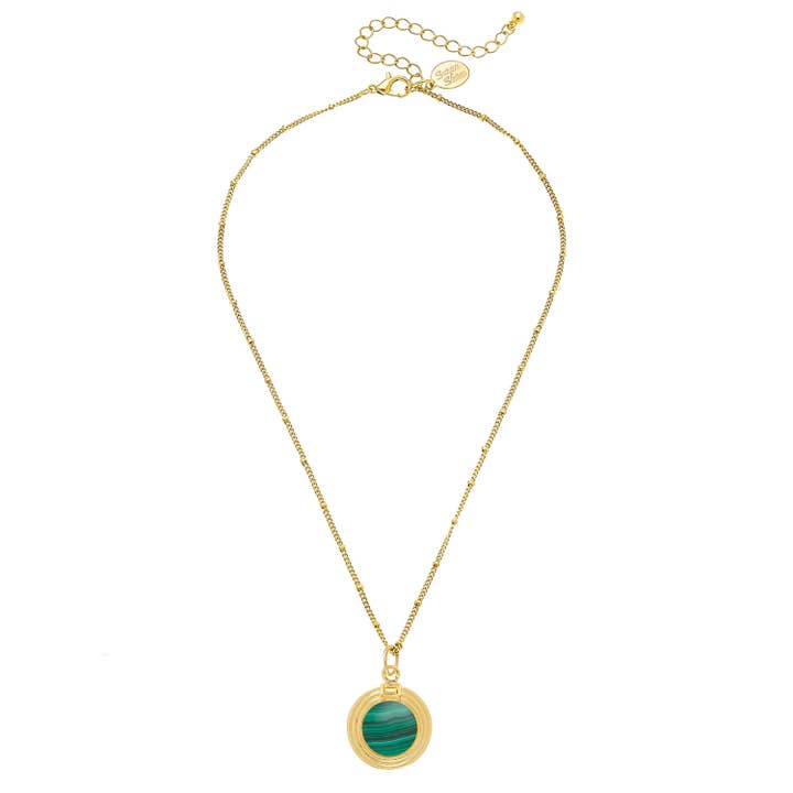 Collier Roma - Malachite pour la vente par Susan Shaw