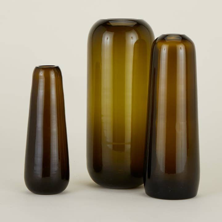 Hawkins New York - Wholesale Vase - AURORA VASE - OLIVE0