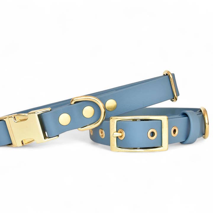 Pompon & Pets - Wholesale Pet Collar - Dog - Petrol Blue Collar - Biothane0