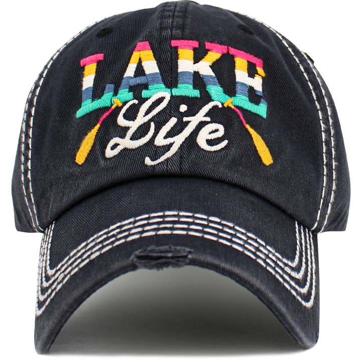 KBETHOS - Wholesale Baseball Cap - Unisex - Lake Life Vintage Ballcap0