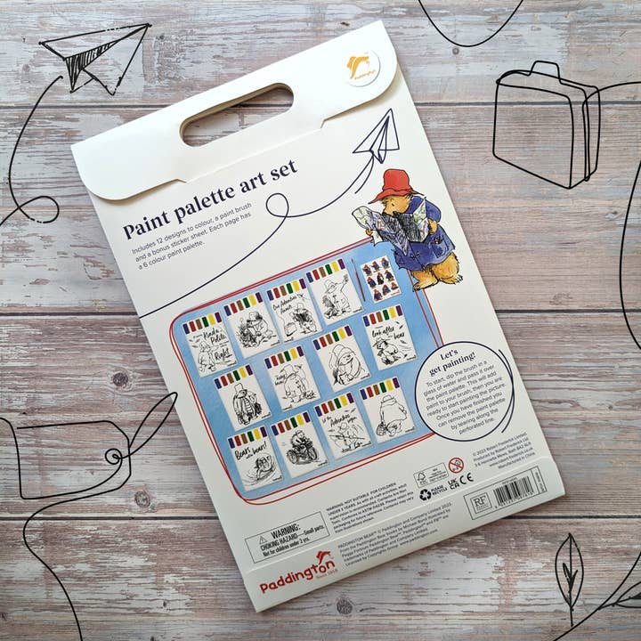 Robert Frederick Ltd – Engroshandel Kunstsæt - Børn og baby – Maling Palette Kunst Sæt - Paddington