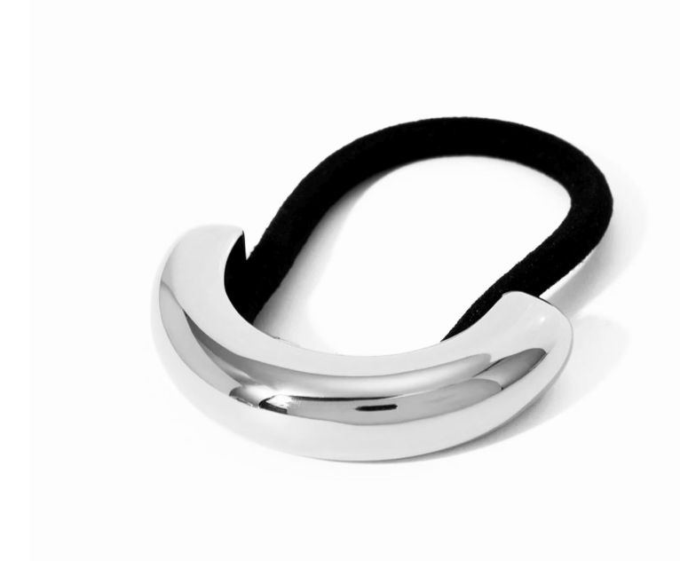 HoopLa - Wholesale Hair Tie - Hair Tie- Pony Tail Jewelry- Puffy SteelJewelry- Steel 14K
2