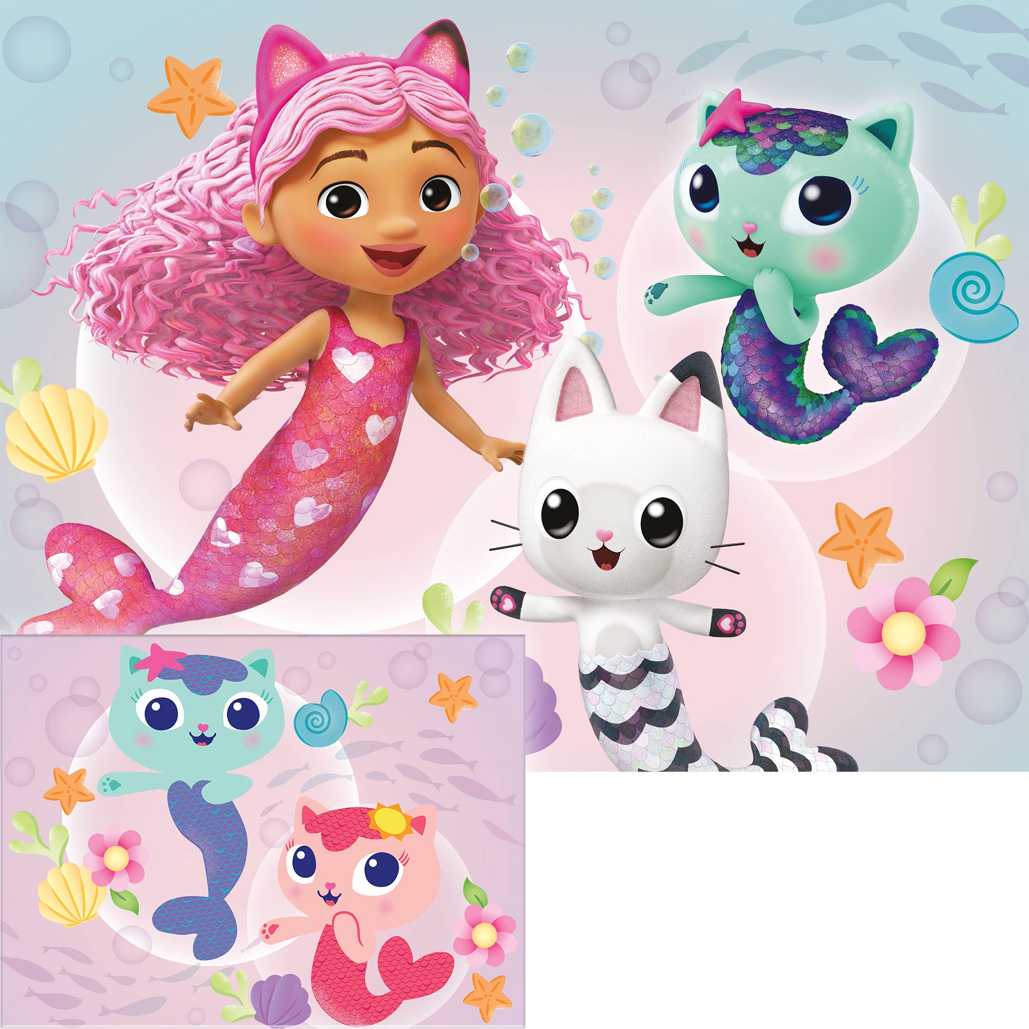 Primemotion, Inc - Wholesale Puzzle - Kids - Gabby's Dollhouse  24pc 12x9"0