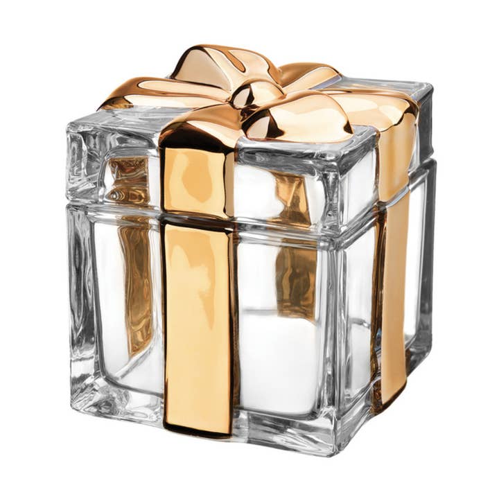 Caja de Regalo de Navidad Dorada para venta al por mayor de Godinger