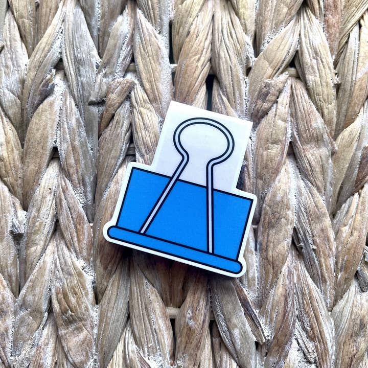 YGG Threads - Wholesale Bookmark - Blue Binder Clip Stationary | Magnetic Bookmark