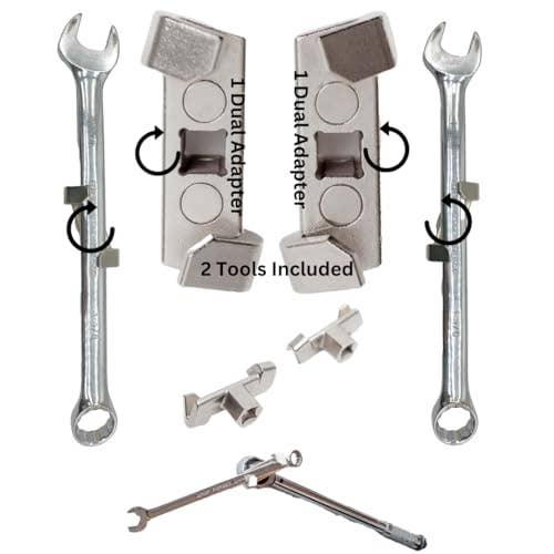 TMNovo - Wholesale Handy Tool - TMNovo| Dual Adapter Magnetic Universal Wrench Extender Set
