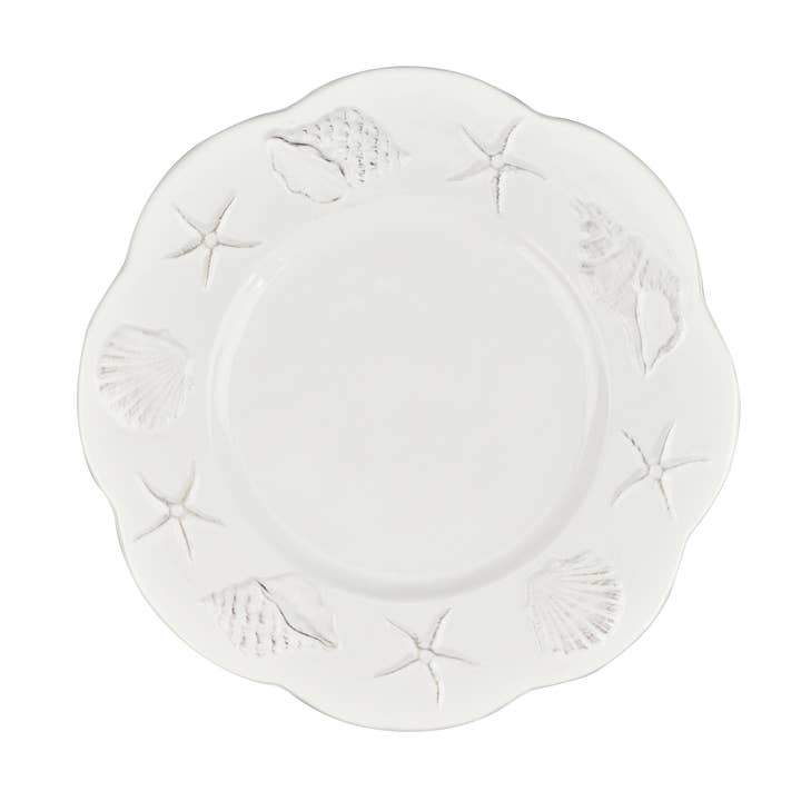 Laguna Coastal Piatto Piano Bianco per la vendita all'ingrosso da parte di Blue Sky Clayworks