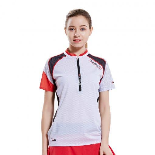 Bianco Camicia running donna Falkon in vendita all'ingrosso su Faire0