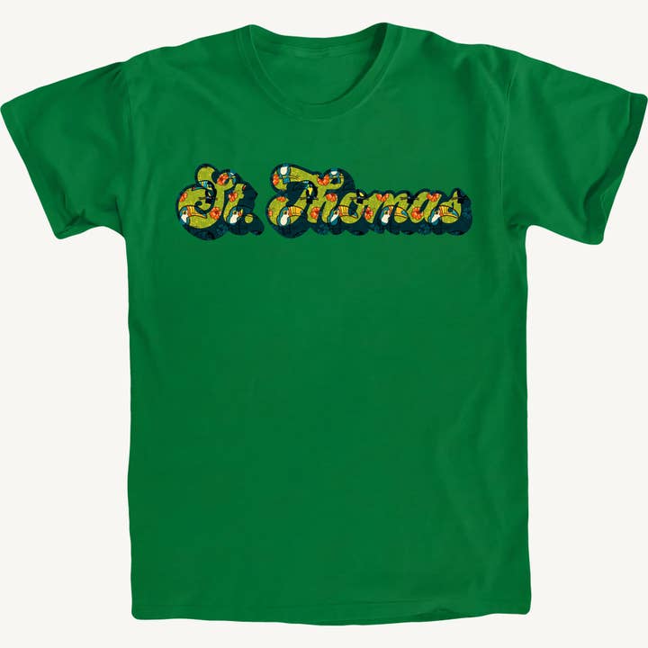 Camiseta Premium St. Thomas Toucan por atacado de Salt Water Colours