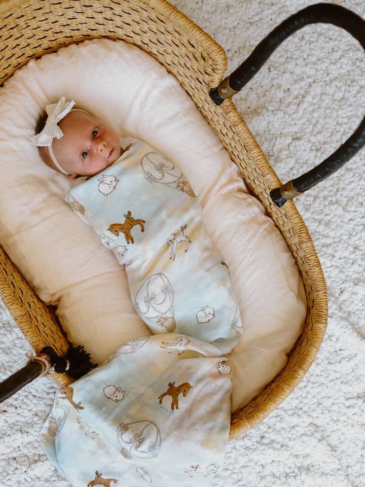 Dream Away - baby swaddle wrap for wholesale by the name nest