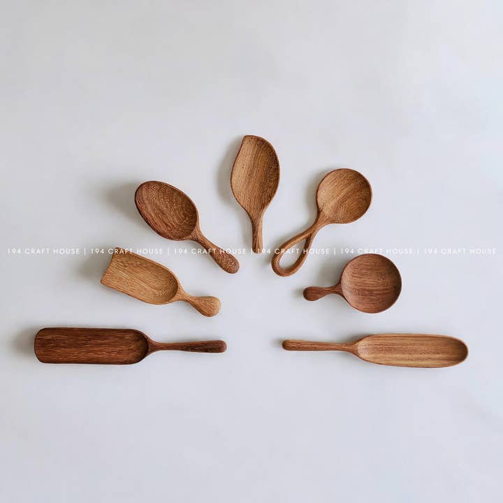 194 Craft House - Wholesale Measuring Spoon - Wooden Coffee, Tea Spoon - Measuring Spoon & Scoops8