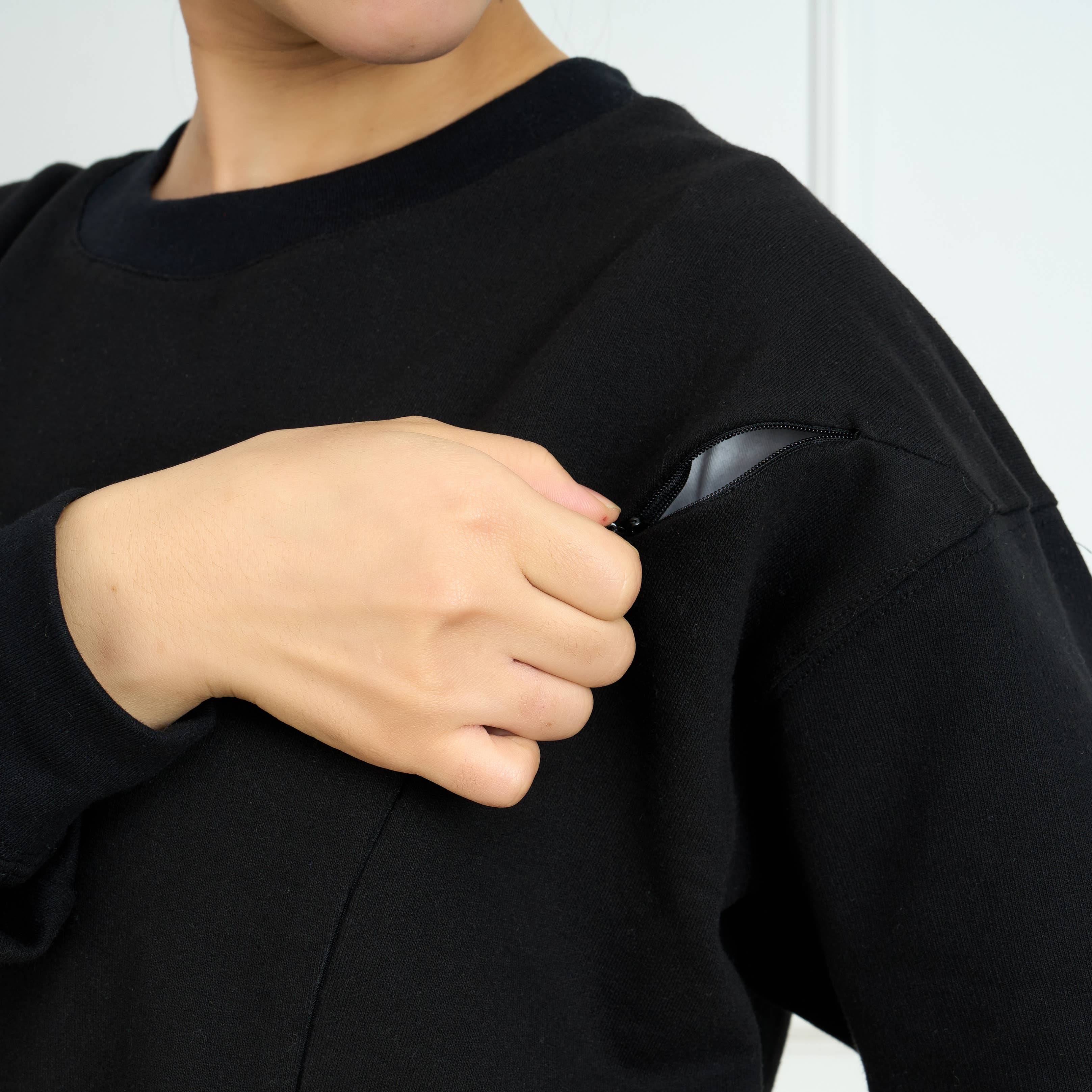 DallasTextile - Wholesale Sweatshirt - Women's - Women's Maternity Breastfeeding Sweatshirt Nursing Zipper9