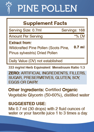 Secrets Of The Tribe - Wholesale Tinctuur - Tinctuur van dennenstuifmeel3