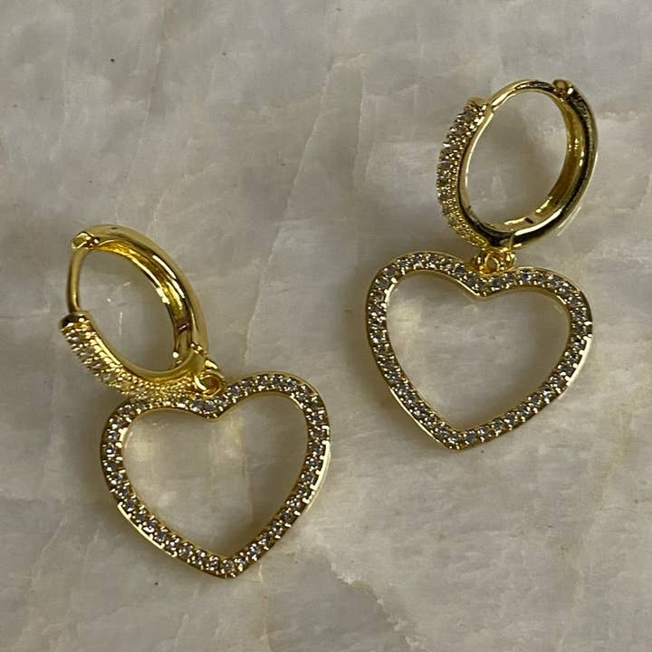 Open Hart Huggies voor wholesale door Lauren Ferrell Designs