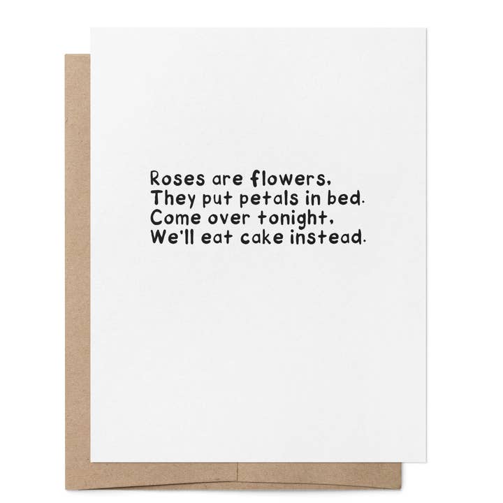 That Queer Card Co - Wholesale Love Card - Asexual Roses are Red LGBTQ+ Greeting Card