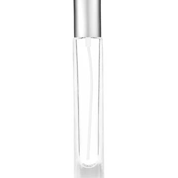 Best Bottles - Vente Flacon pulvérisateur - Grande bouteille en verre cylindrique transparente avec pulvérisateur - 9 ml9