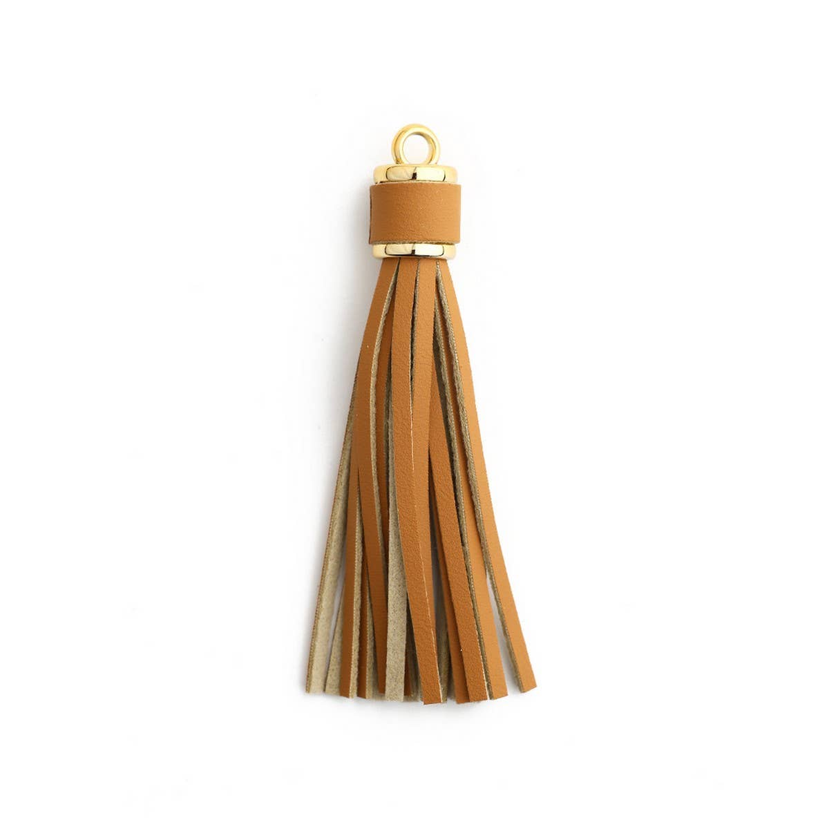 ACCITY - Wholesale Keychain - Unisex - Leather Fringe Keychain, PU Tassel Bag Charm_CWAB500711