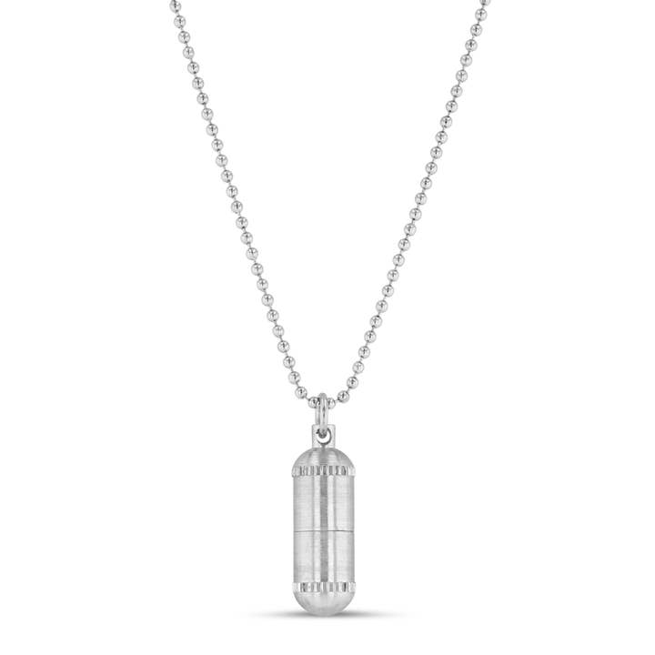 Silver Necklace - Ball Chain for wholesale by Intention Capsule