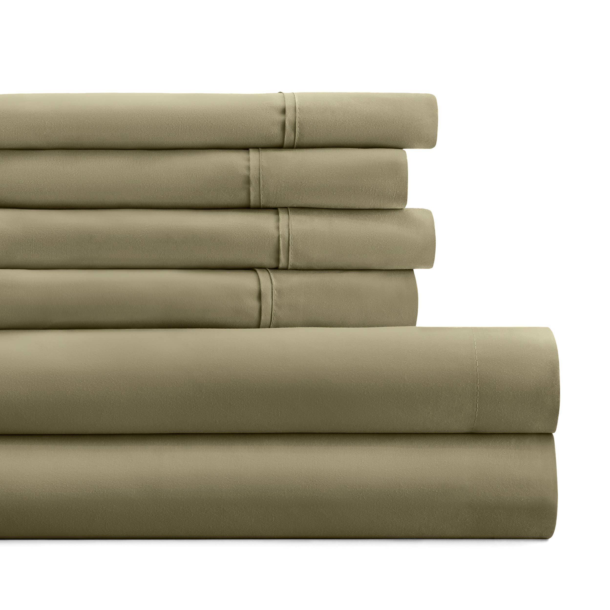 ienjoy Home - Wholesale Sheet Set - Home Collection Luxury Ultra Soft 6 Piece Bed Sheet Set41