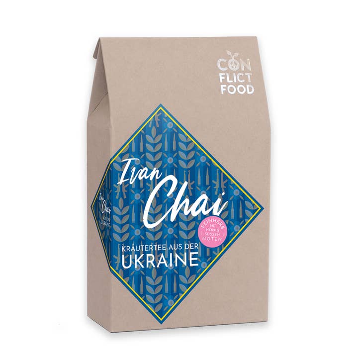 Tisane biologique « Ivan Chai » d'Ukraine pour la vente par Conflictfood GmbH